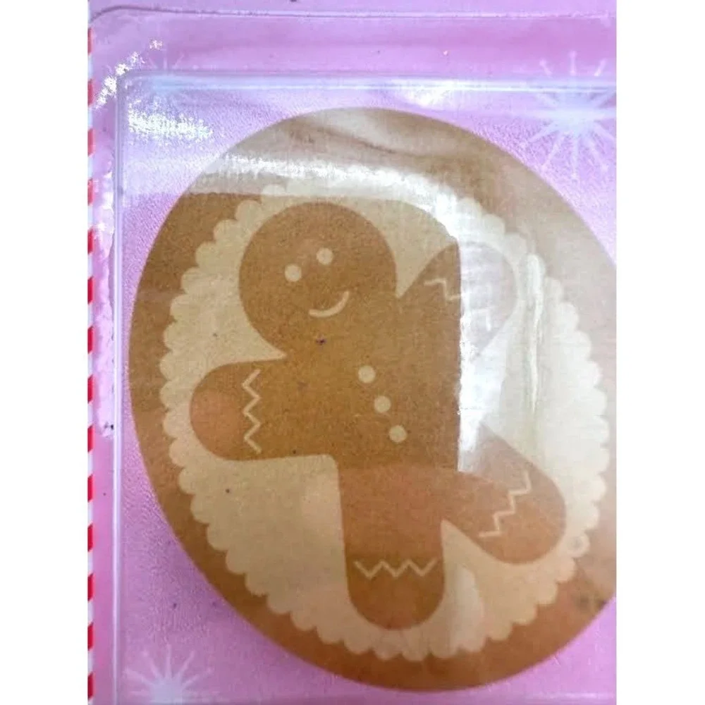 Post-it Jingle Notes Gingerbread Man Sticky Holiday Christmas 50 Sheets New